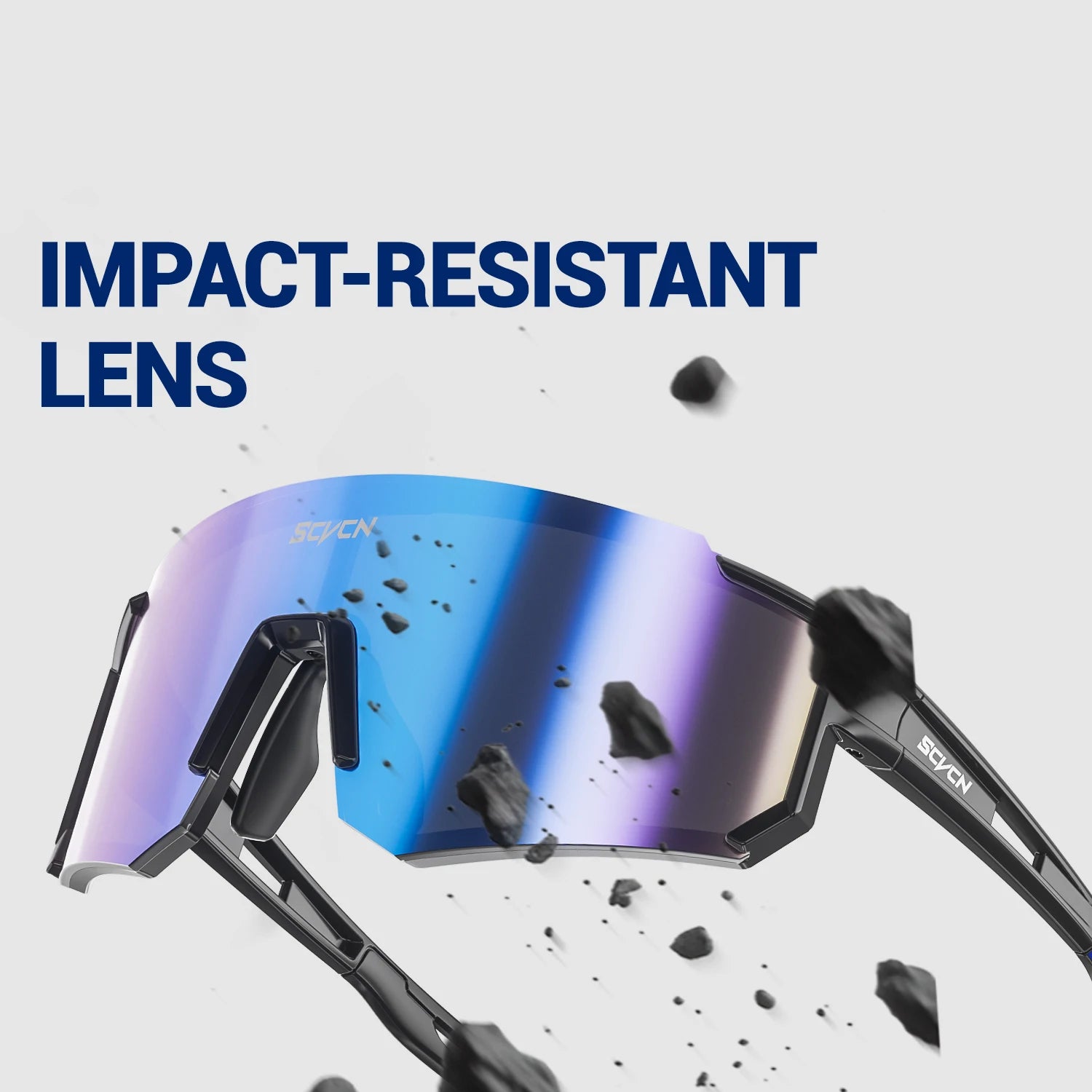SCVCN UV400 Mountaineering Cycling Protective Glasses Running Sunglasses Stylish Hiking Driving Glasses MTB Sports Sunglasses