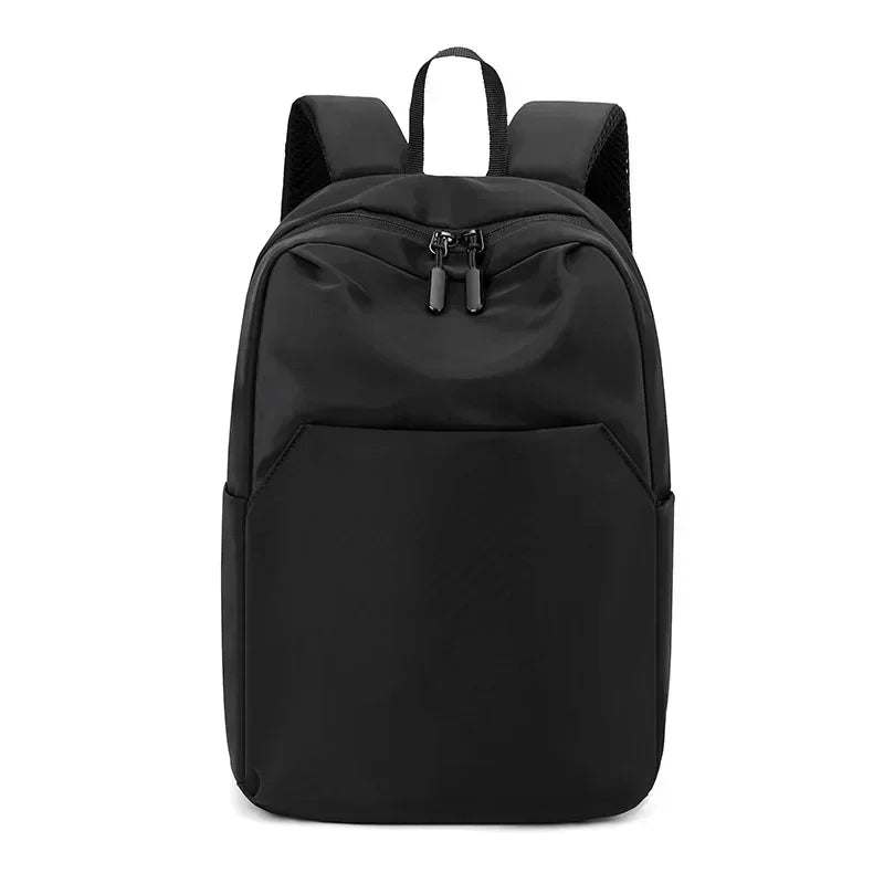Nylon Trekking Bag Breathable School Backpack Waterproof Wear-resistant Layered Storage Lightweight for Outdoor Activities