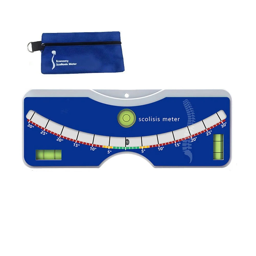 Posture Screening Scoliosis Meter Easy To Use Curvature Gauge Spinal Curvature Posture Assessor Measures Up To 30 Degrees