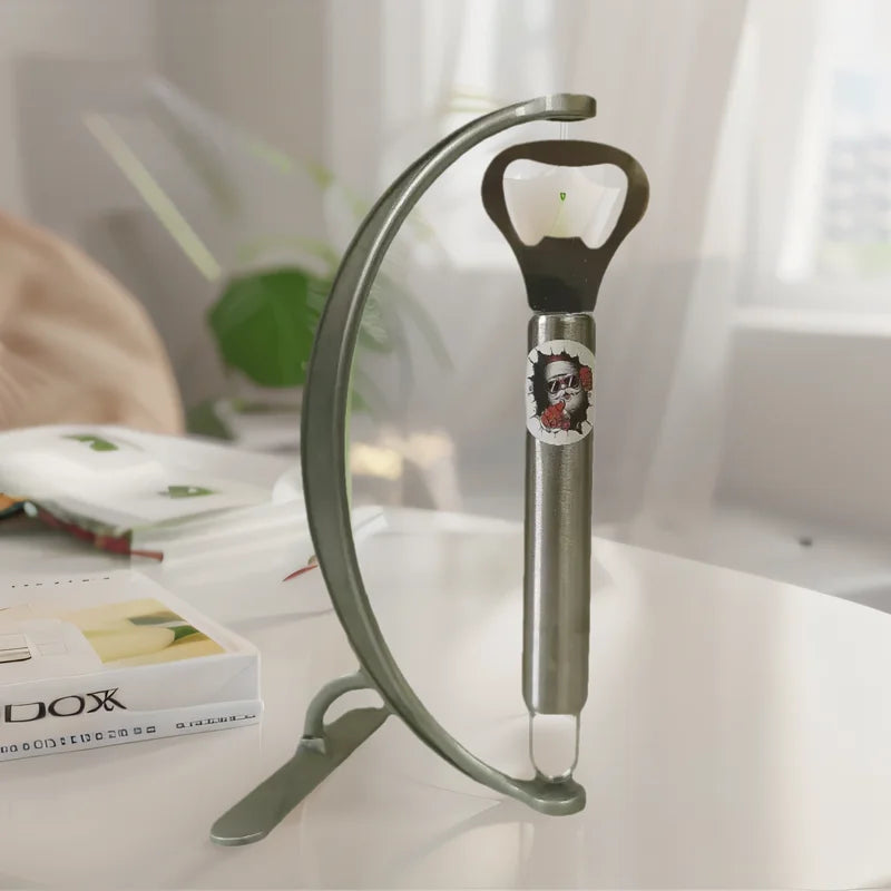 Magnetic Levitation Bottle Opener, Stands Upright Without Falling, Does Not Use Electricity, Creative Bottle Opener Decoration. Stainless Steel Bottle Opener
