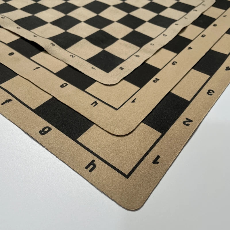 International Chess Board 28/34/43cm/16.93inch Foldable Material International Foldable Game Chess Entertainment