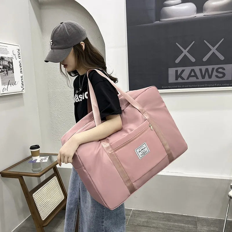 Foldable Travel Bag, Waterproof Unisex Storage Shoulder Bag, Luggage Bag, Handbag, Travel Tote Bag, Fitness Yoga Backpack.