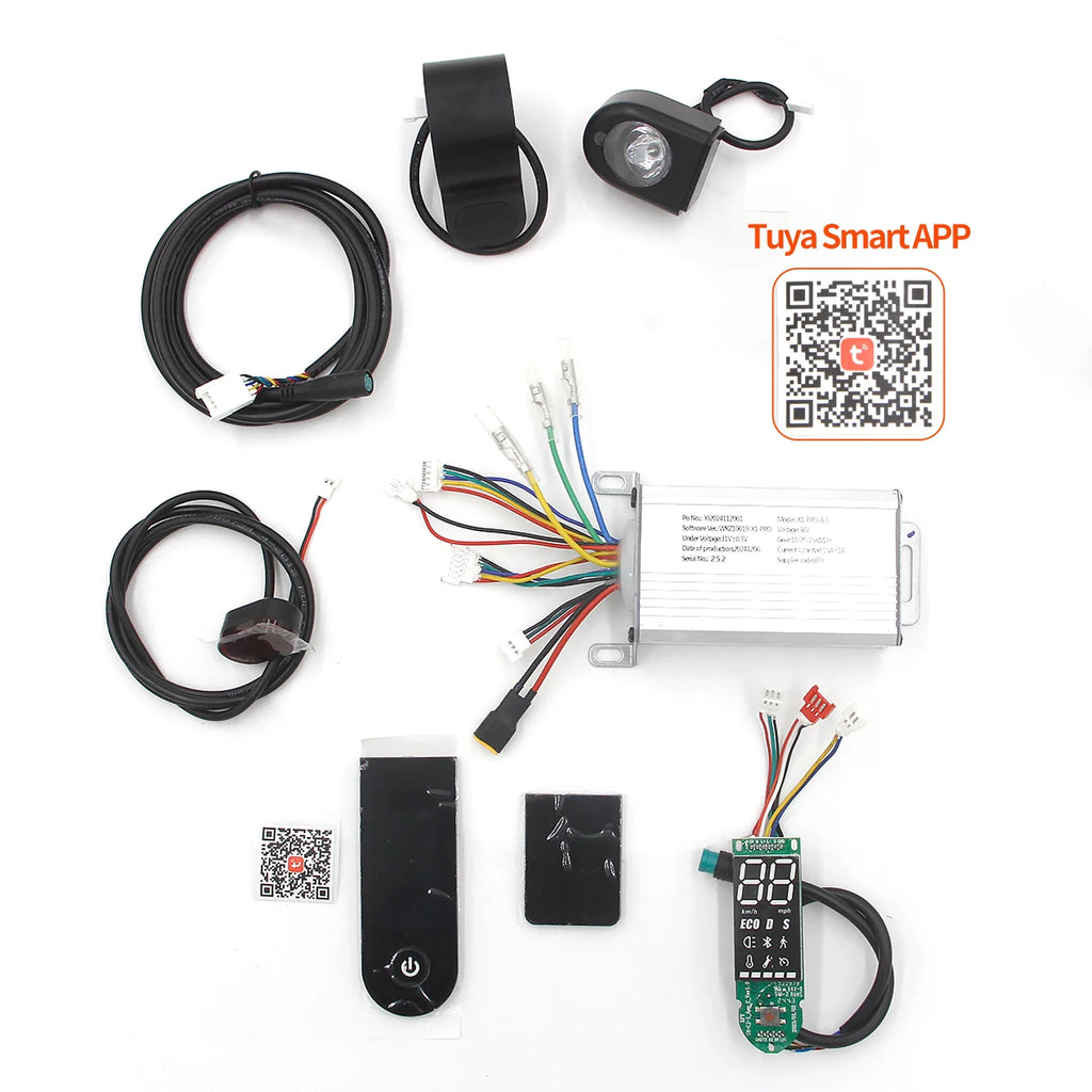 350W 36V 15A 8.5 inch Scooter Controller Motherboard Bluetooth with Tuya Smart for FOSTON X-Play DIGMA Scooter Max Speed 30 Km/h