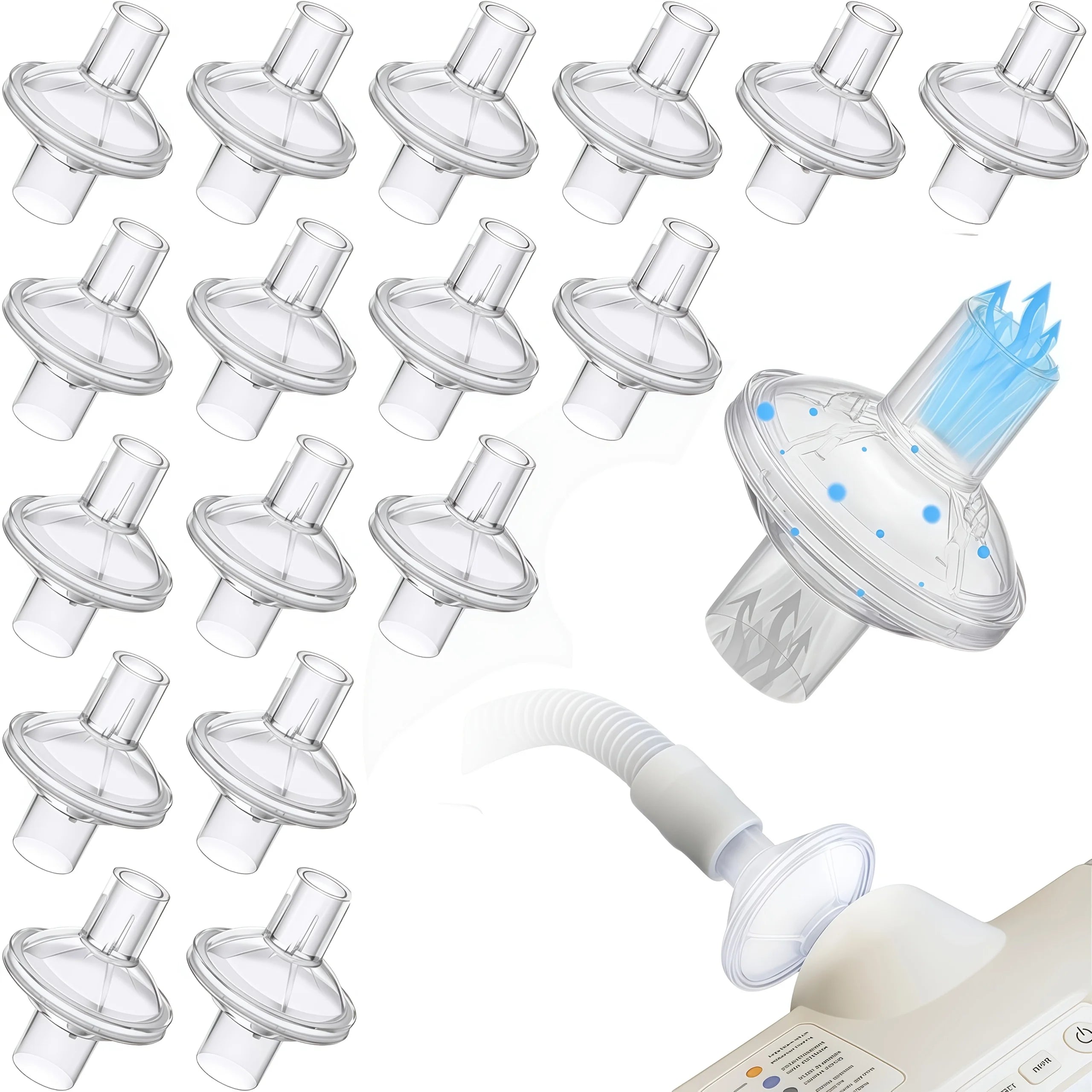 Universal Built-in Filter for Resmed, Dreamstation, CPAP and BiPAP Machines 1PC/4PCS/10PCS/0PCS