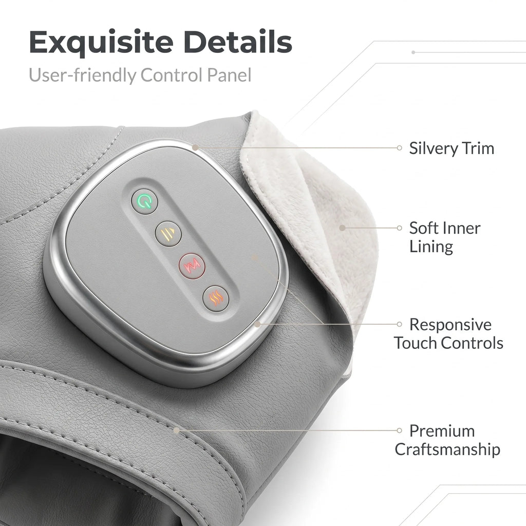 Hand Massager with Airbag Compression Finger Wrist Palm Massage Machine Vibration Glove for Hand Muscle Relax Gift for Men Women