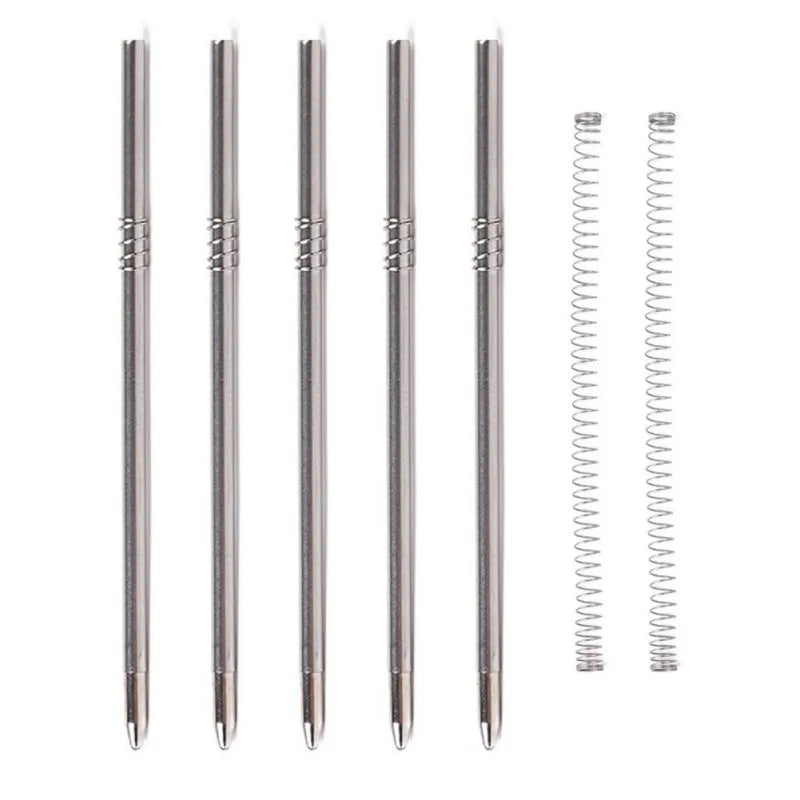 Pure Titanium Mini Bolt Pen EDC Portable Keychain Pen Travel Metal Ballpoint Pen