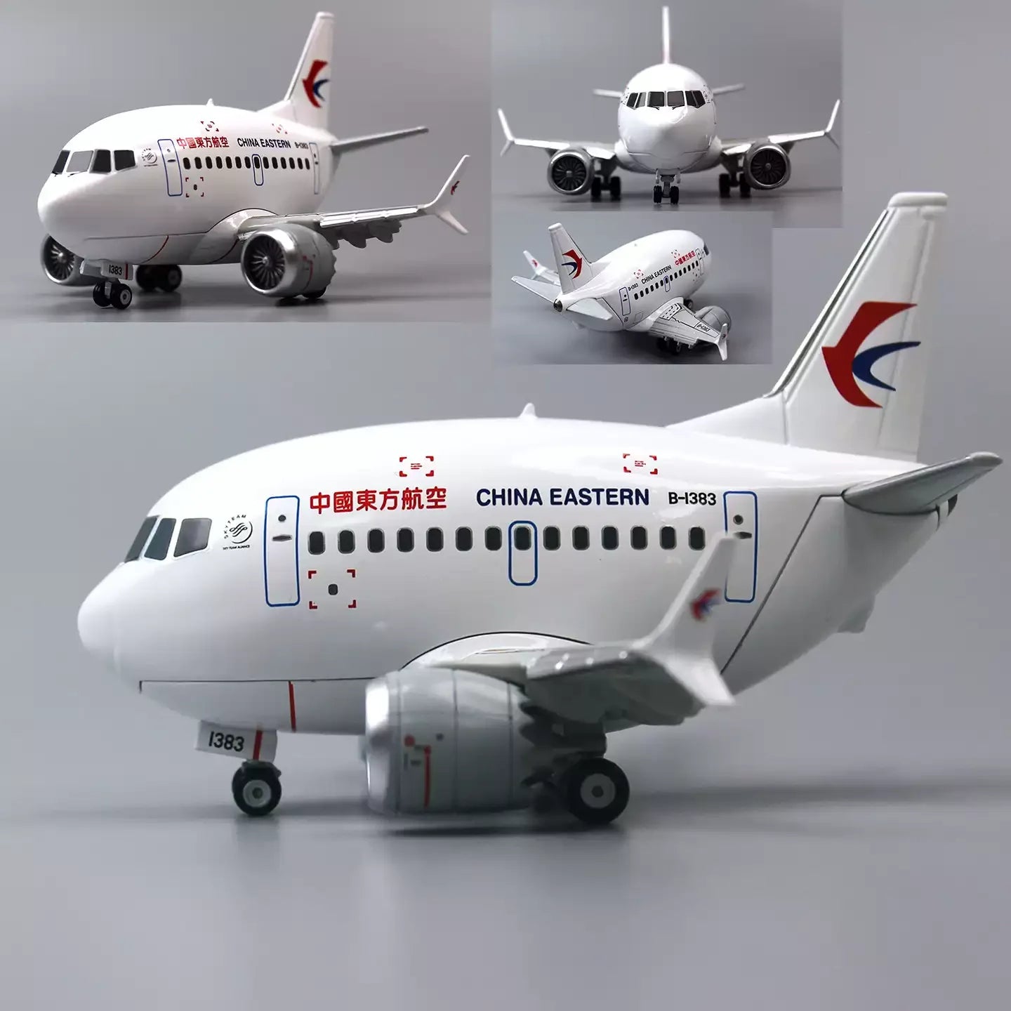 Iron Flow Cartoon Q-Version Airbus A320 NEO 737MAX Aircraft Model Factory Painted Egg Machine Alloy Aircraft Model Holiday Gift