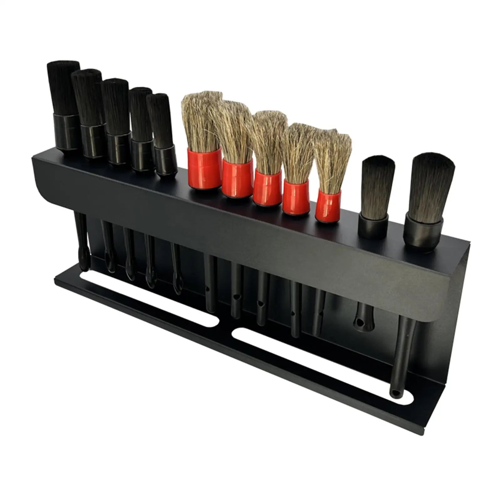 Car Brushes Organizer Sprayer Bottle Holder Wall Mounted Multi-Functional Rack Storage Detailing Cleaning Brush Stand for Garage