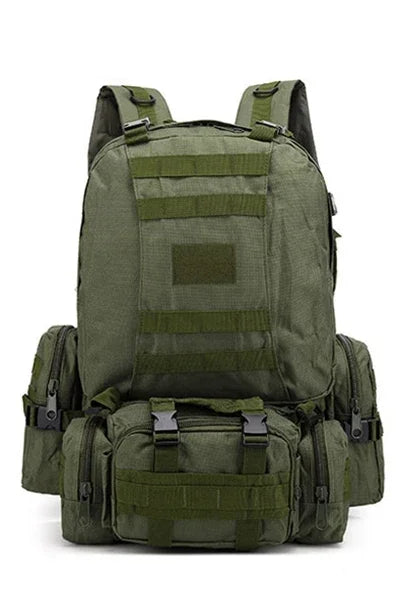 50L Tactical Backpack Men Waterproof 4 In1 Molle Sport Tactical Bag Outdoor Hiking Climbing Army Fishing Travel Laptop Backpacks