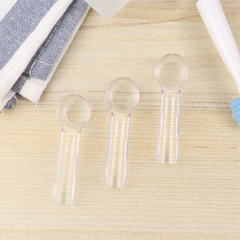 18Pcs Electric Toothbrush Head Covers Protective Cases Durable Travel Portable Toothbrush Head Protection Dustproof Case
