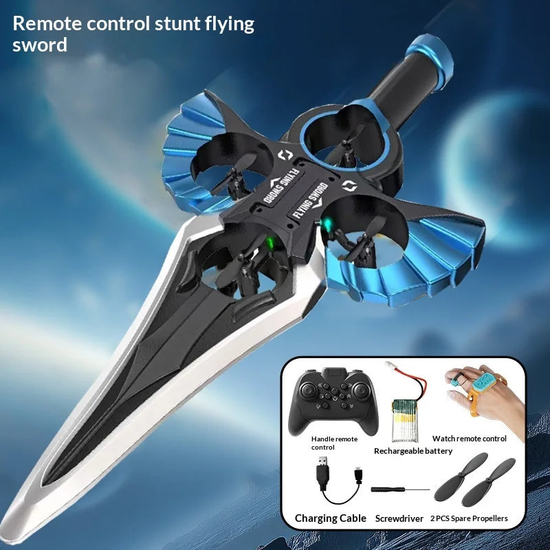 73cm Dual Control Control Flying Drone For Kids Rc Hand Sensing Remote Control Airplane Toy With Led Lights Easy To Fly Indoor