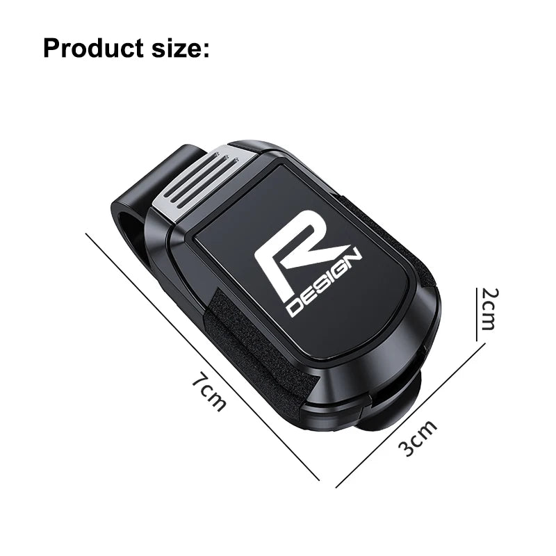 Car Glasses Storage Clip Sun Visor Sunglasses Holder For Volvo ES90 EC40 EX40 EM90 XC90 V90 V60 XC60 V40 S80 S60 S90 C40 XC40