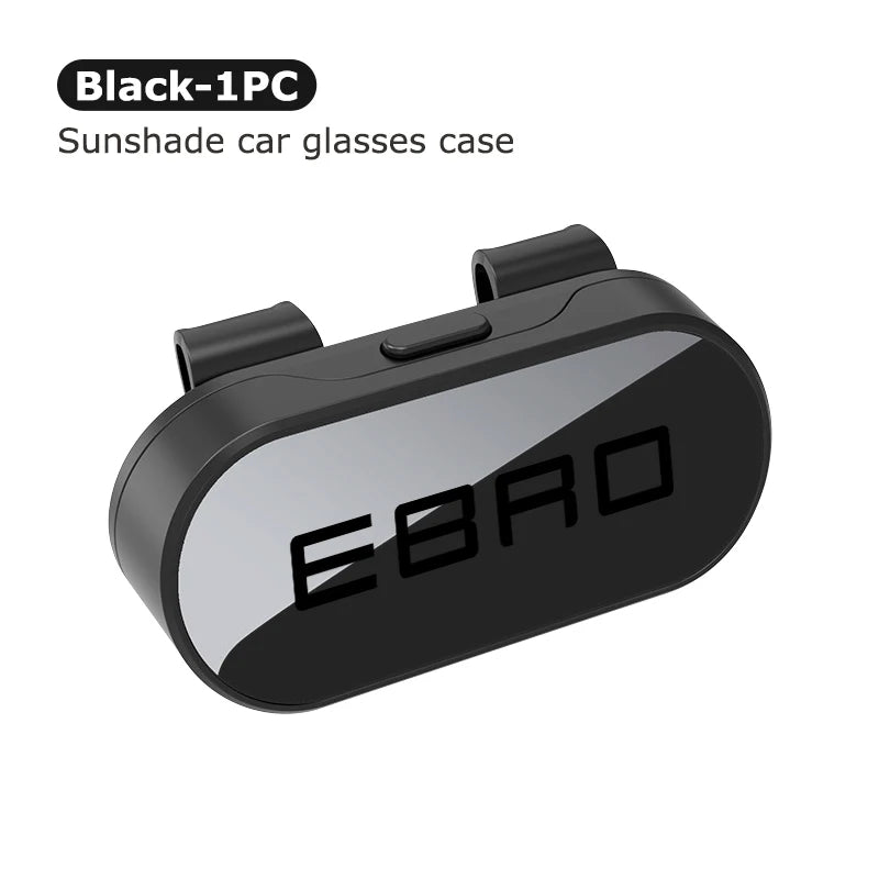 Auto Sun Visor Glasses Storage Box Portable Car Sunglasses Holder For Ebro S400 S700 S800 Omoda 5 C5 Jaecoo J7 J8