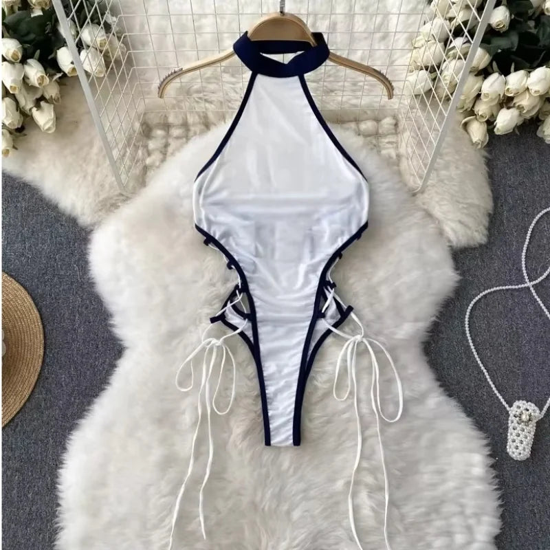 Sweet Bunny Lingerie Set Women Sexy Soft Plush Cute Bowknot Sweet Nightgowns Christmas Rabbit New