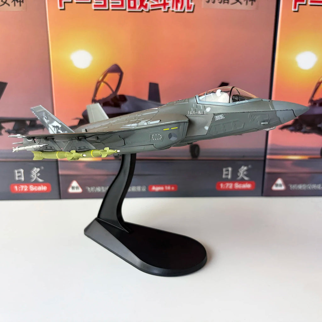 1/72 Scale USAF F-35 Joint Strike Jet Airplane F35 Fighter Diecast Metal Plane Aircraft Model