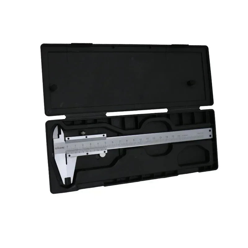 SHAHE High Precision 0.02mm Vernier Caliper Carbon steel Vernier Calipers for Inside, Outside, Depth and Step Measurements