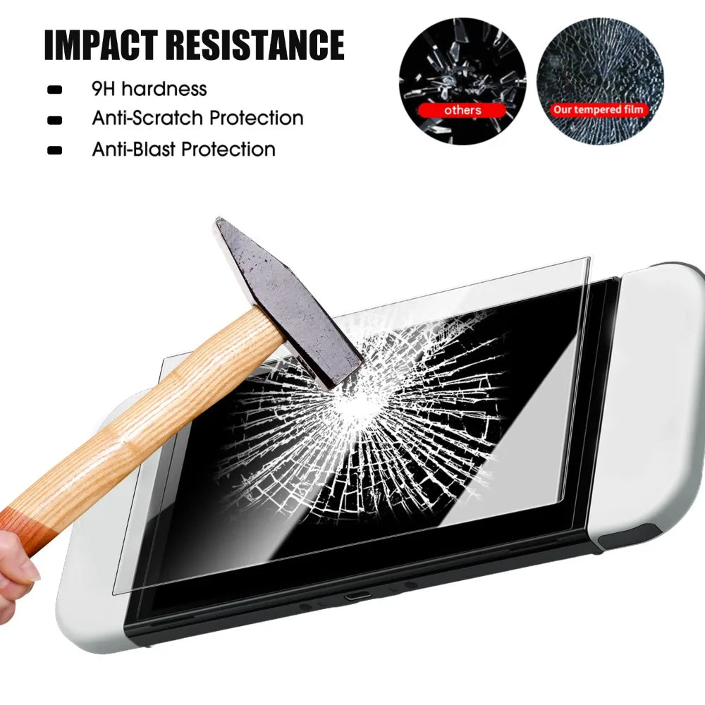 3/2/1PCS for Nintendo Switch Lite/Switch Oled/Switch2 Tempered Glass Screen Protector HD Anti-Scratch Protective Film for Switch
