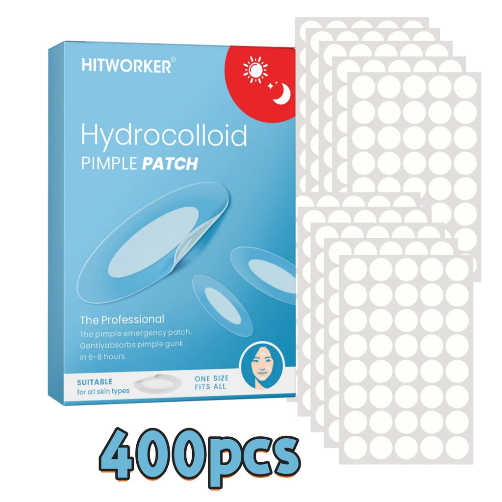 240/400/800pcs Ultra-Thin Invisible Acne Patches, Invisible Pimple Stickers for Face