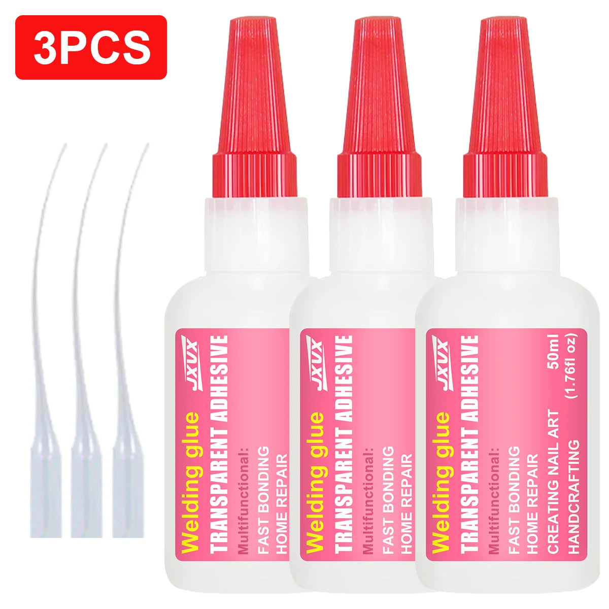 Multipurpose Welding Glue, Weather-Resistant Oil-Based Super Glue, Anti-Crack High Viscosity Adhesive for Indoor and Outdoor Use