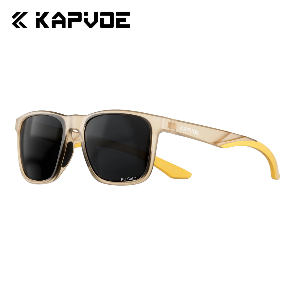 KAPVOE HD UV400 Polarized Sports Sunglasses Outdoor Sun Protection Eyewear Cycling Fishing Driving and Casual Stylish Sunglasses