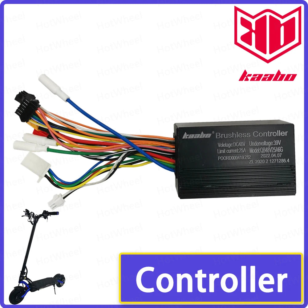 Kaabo Mantis10 Brushless Controller 48V 25A Mainboard Mantis 10inch Electric Scooter 500W 800W Skateboard Parts Accessories