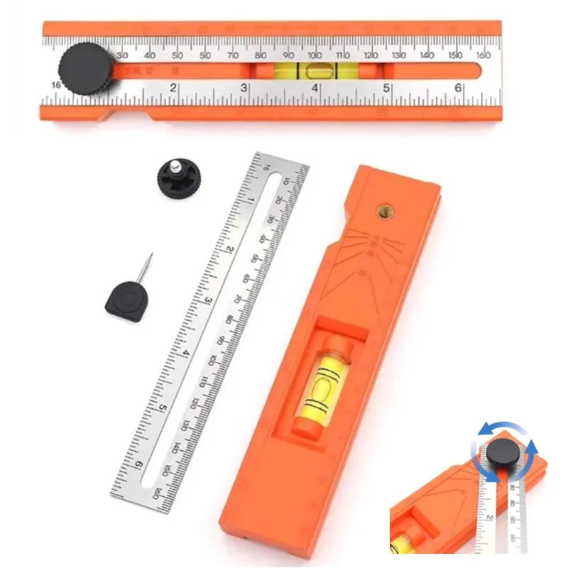 Professional Woodworking Angle Ruler Digital Protractor Level Measure Tool 360°  for Carpenter DIY Building