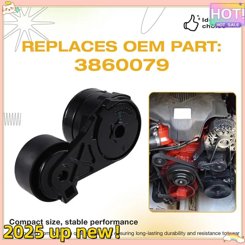 Superior-3860079 Tensioner Belt Pulley For Volvo Penta 4.3L 5.0L 5.7L 7.4L 8.2L W/Serpentine Belt