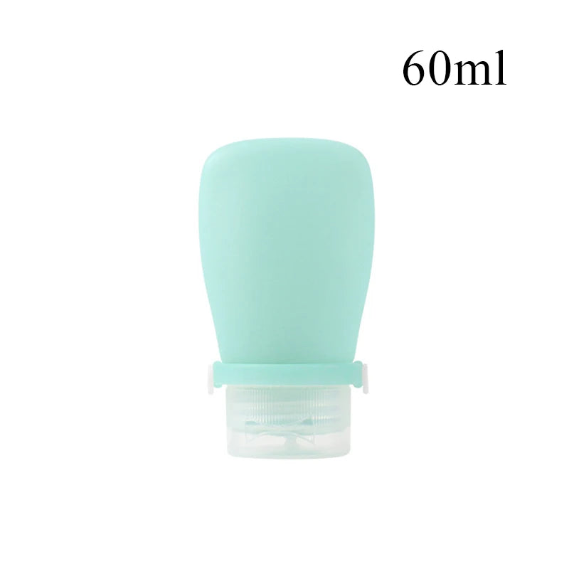Soft Silicone Travel Bottles 30/60/90ml Empty Squeeze Tubes For Lotion Leakproof Skin Care Products Container Travel Accessories