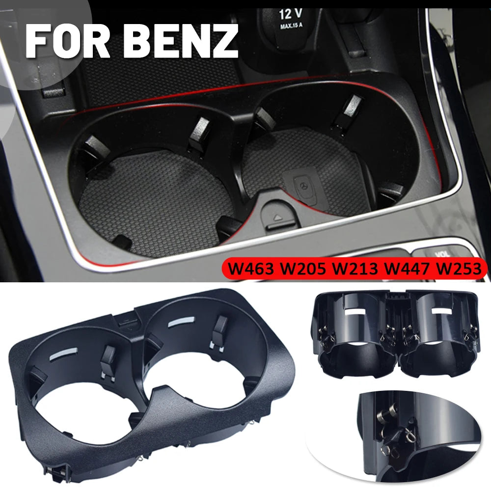 For Mercedes W205 W213 W253 W447 Car Center Console Drinking Water Cup Holder Replacement For Benz C E GLC Class 2056800691
