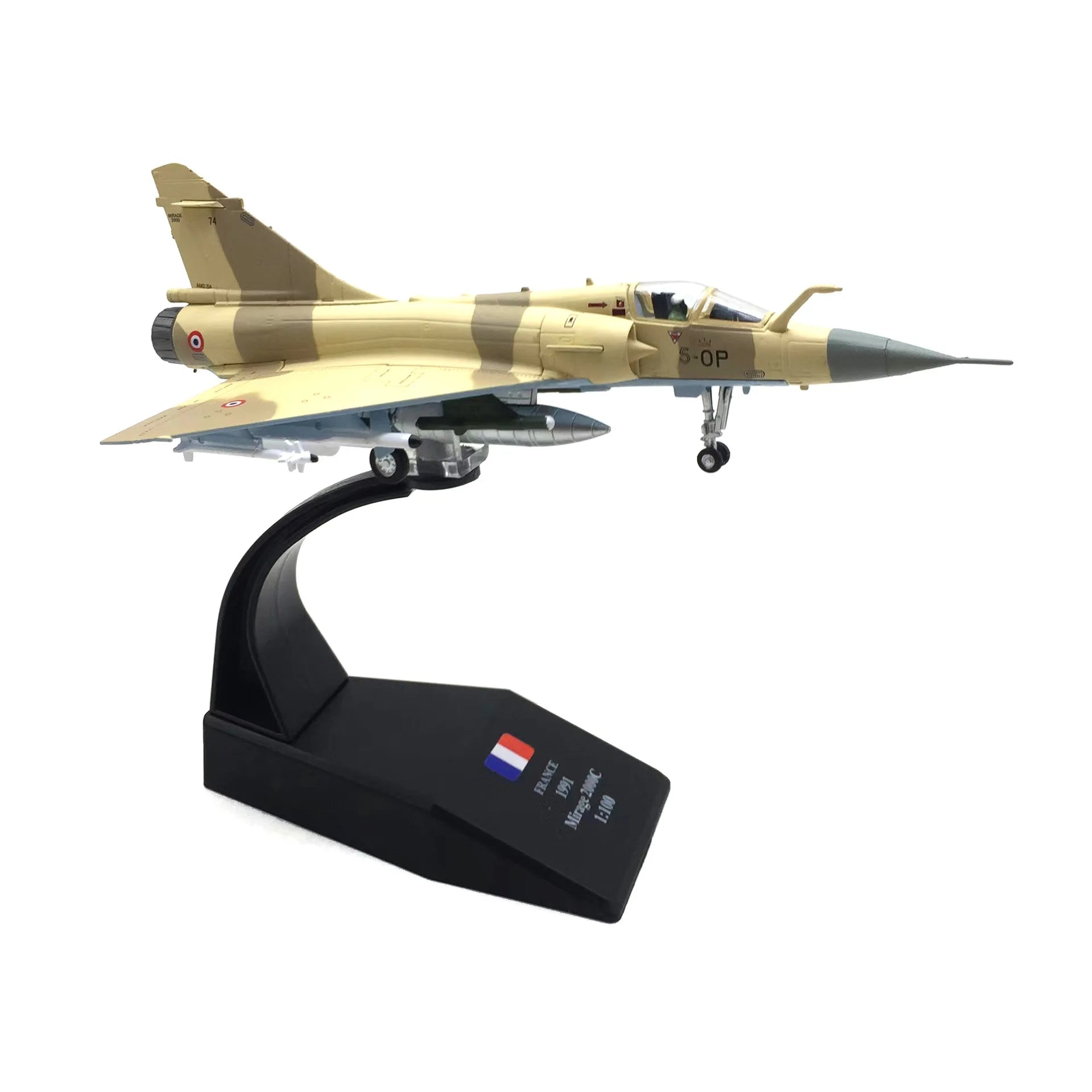 JASON TUTU 1/1100 Scale Fighter French Air Force Mirage 2000 Models Aircraft  Adult Children Toys For Display Show
