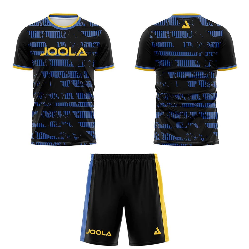 2026 Breathable Quick-drying Men's Table Tennis Apparel Short-sleeved T-shirt And Shorts Set Badminton Drawstring Pocket Shorts