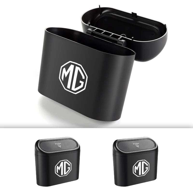 Car Door Trash Can Garbage Case Waste Tools Storage Box Accessories For Morris Garages MG 3 5 6 7 HS ZS GS Hector TF GT ZR RX5