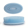 Bath And Shampoo Brush, Silicone Body Scrubber For Use In Shower, Exfoliating Body Brush, Premium Silicone Loofah, Head Scrubber