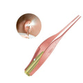 Ear Cleaning Tool Illuminated Ear Spoon Ear Wax Remover Tweezer Safe Visible Ear Pick Cleaner For Kids Adults Ear Care Accessory