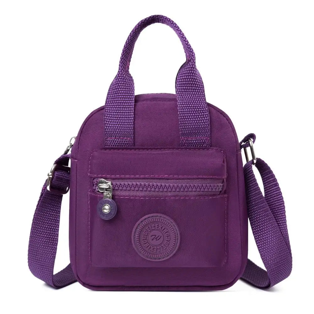 New 2024 Small Shoulder Bags Nylon Women Mobile Phone Bags Mini Female Messenger Purse Lady Wallet CrossBody Bag Woman Hand Bags