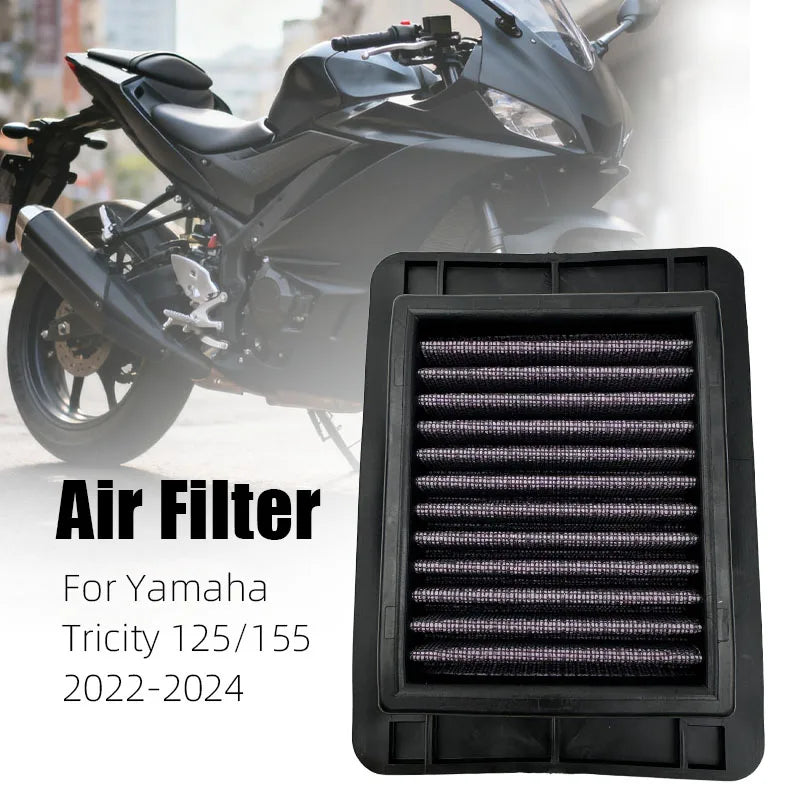 Motorcycle Air Filter For YAMAHA YZF-R3 YZF-R25 MT-03 FZ-03 T-MAX500 XP500 T-MAX530 XP530 Air Intake Cleaner 1WD-E4451-00-00