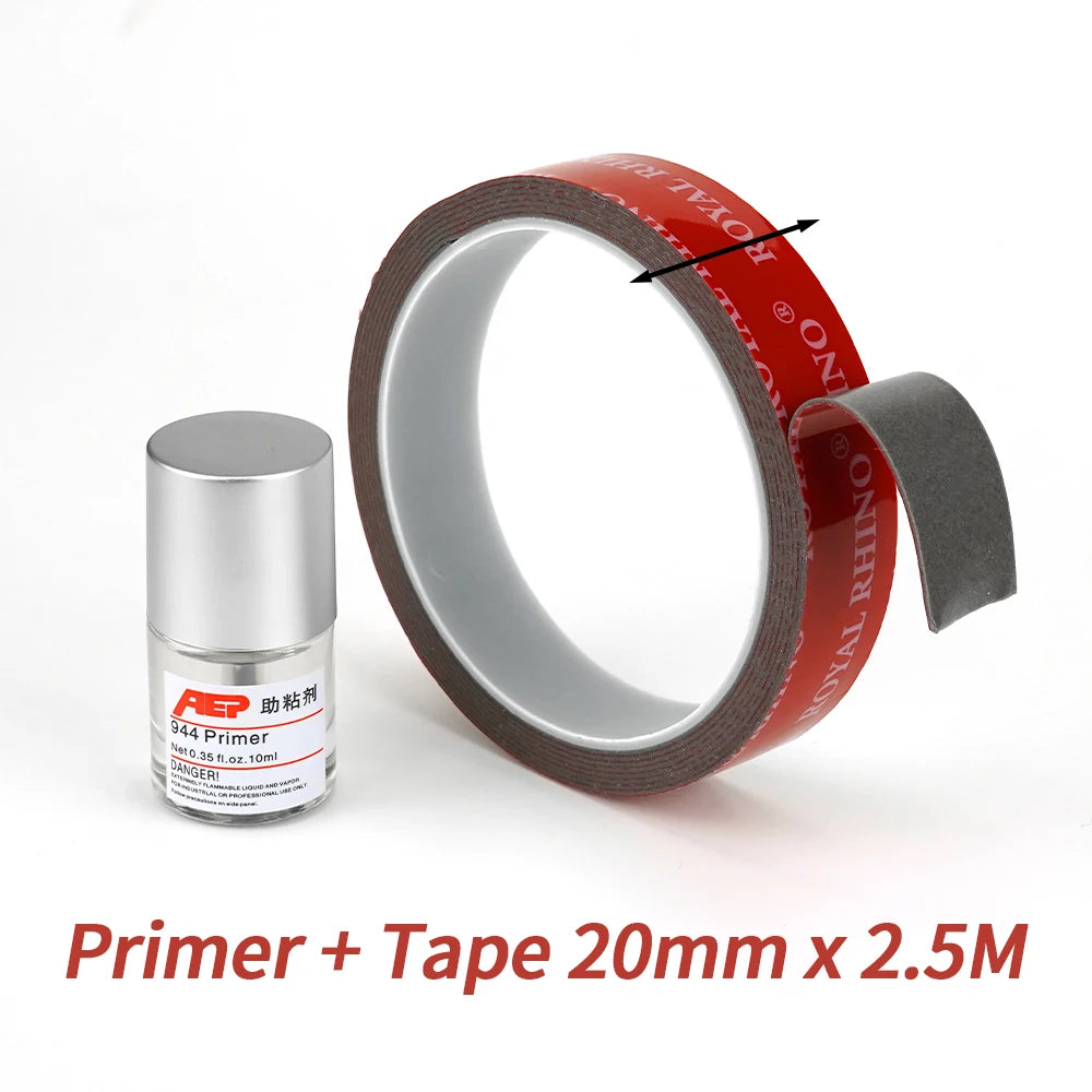 ADHESION PROMOTER + DOUBLE SIDED TAPE = BEST BUDDIES EVER 944 Primer Acrylic Foam Tape Increase Viscosity 80%
