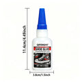 QIFENGHE Diamond Bond Shoe Glue 20ML Strong Flexible Adhesive For Sneakers Leather Canvas Rubber Sole Repair Multi Material Shoe