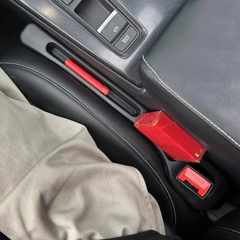 Car Seat Gap Filler Leak Proof Side Seam Plug Strip Multifunctional Phone Wallet Holder Universal Car Accessories