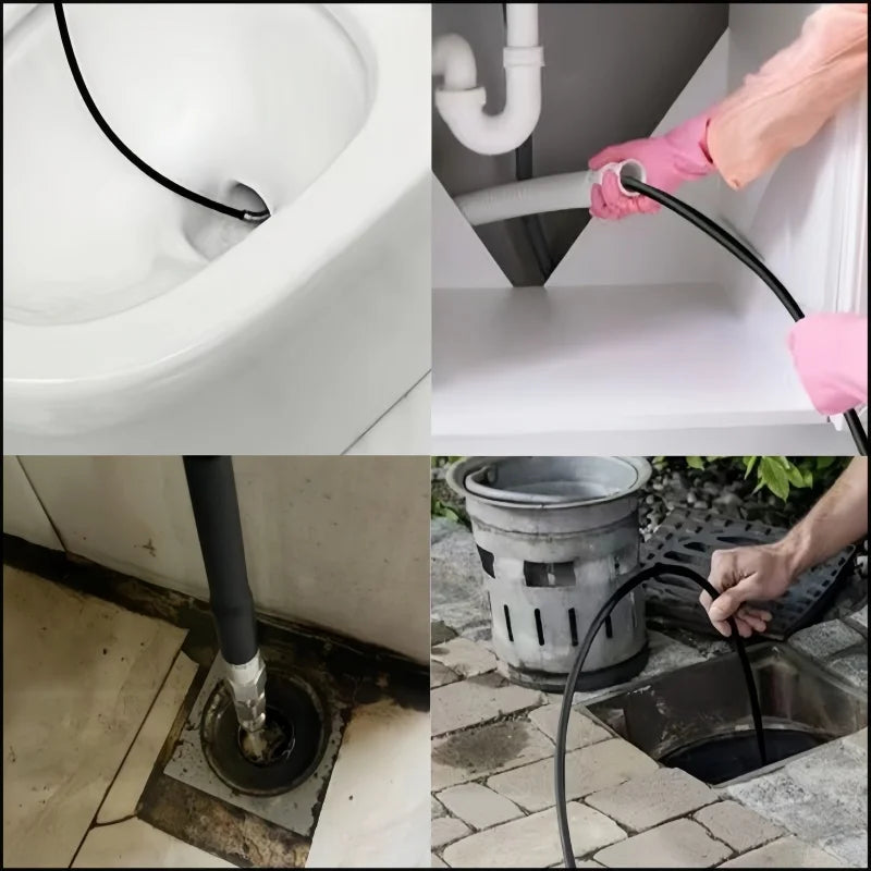 Sewer Drainage Cleaning Hose, High-Pressure Cleaning Machine Nozzle, High Pressure Hose, For Karcher Interskol Nilfisk Bosch