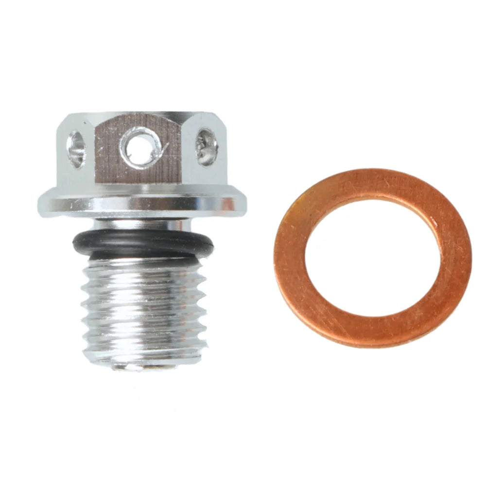 M12x1.5 Magnetic Oil Drain Bolt Plug For Lifan YX Zongshen Loncin Pit Dirt Bike 50cc 90cc 110 125cc 140cc 150cc 160cc Motorcycle
