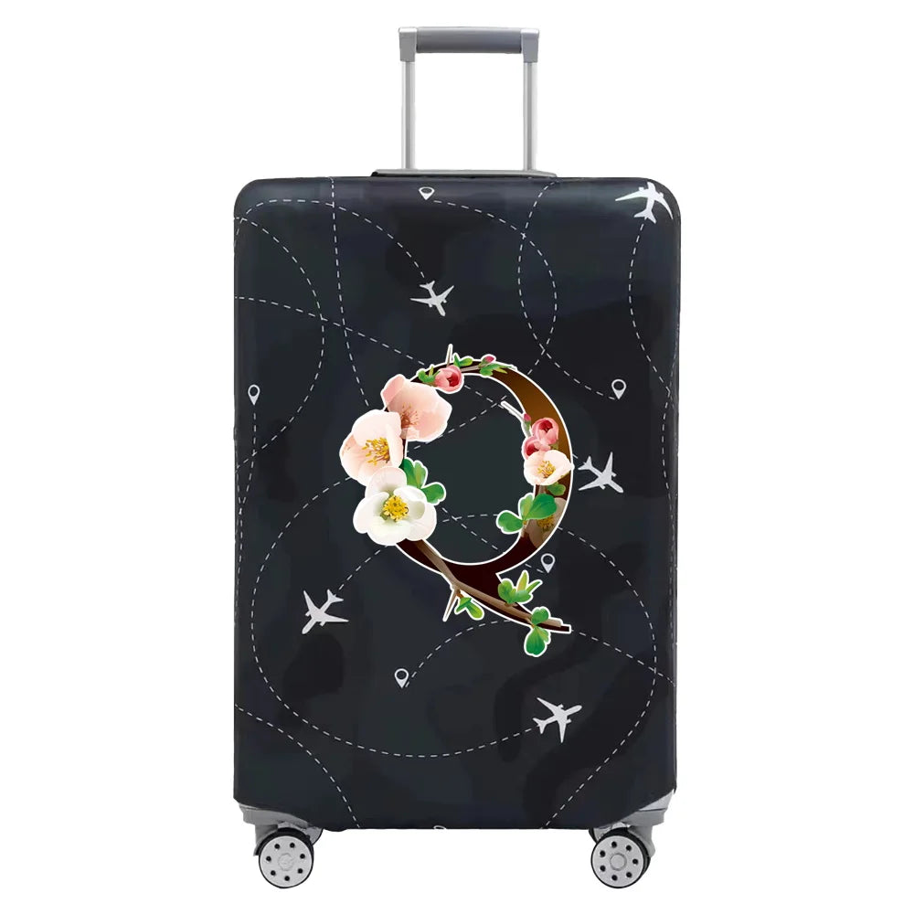 Luggage Protection Cover Travel Accessories Dustproof and Wear-resistant Luggage Protection Cover 18-32 Inch Letter Series