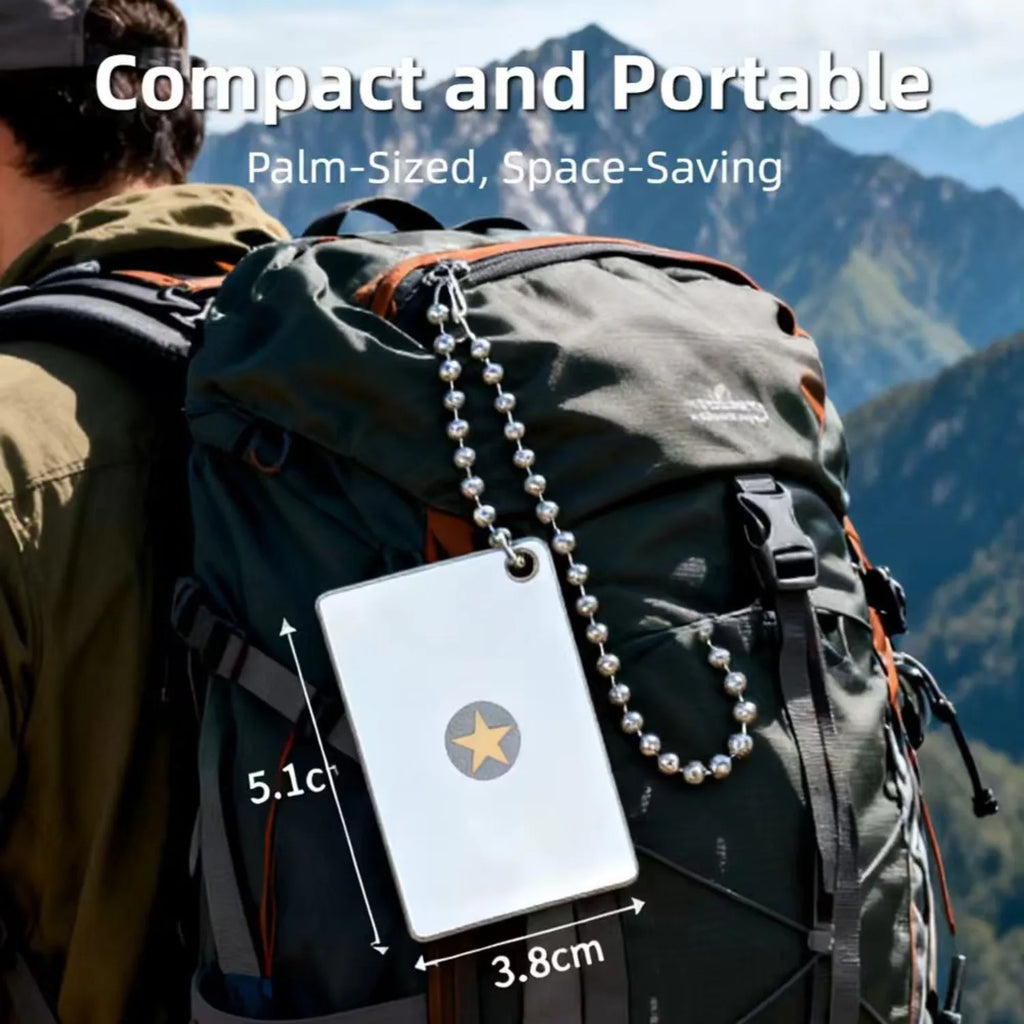 TINSOL 2026 New Reflective Outdoor Signal Mirror Practical Multifunction Rescue Mirror Daylight Acrylic Survival Mirror