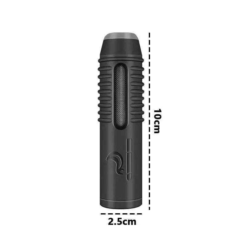 Heat-Resistant Handheld Car Ashtray - Anti-Ash Falling Smoking Tool - Spill-Proof Cigarette Holder with Easy-Clean Design