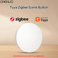 Tuya Smart Zigbee One Click Scene Switch Button Scene Panel Smart Home Light Turning Device
