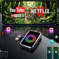 The 3-in-1 Magic Media Box Supports Netflix ,YouTube Streaming. It Comes With a Wireless CarPlay Adapter And a USB Port, And is Compatible With Vehicles Equipped With Factory-installed Wired Apple CarPlay and Android Auto Sys