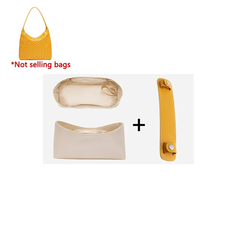 Bag Organizer Insert For Hobo Durable Fashion Wateproof Gift Bag Support Storage Inner Modification Bag Accessories