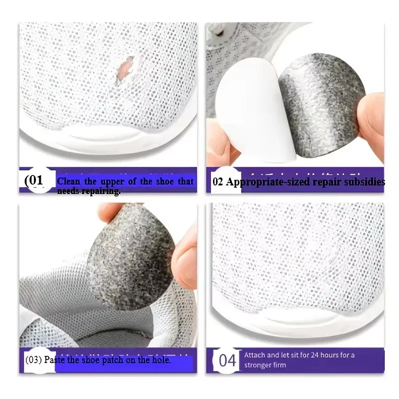 Sports Shoes Patches Vamp Repair Shoe Insoles Patch Sneakers Heel Protector Adhesive Patch Repair Shoes Heel Foot Care Products