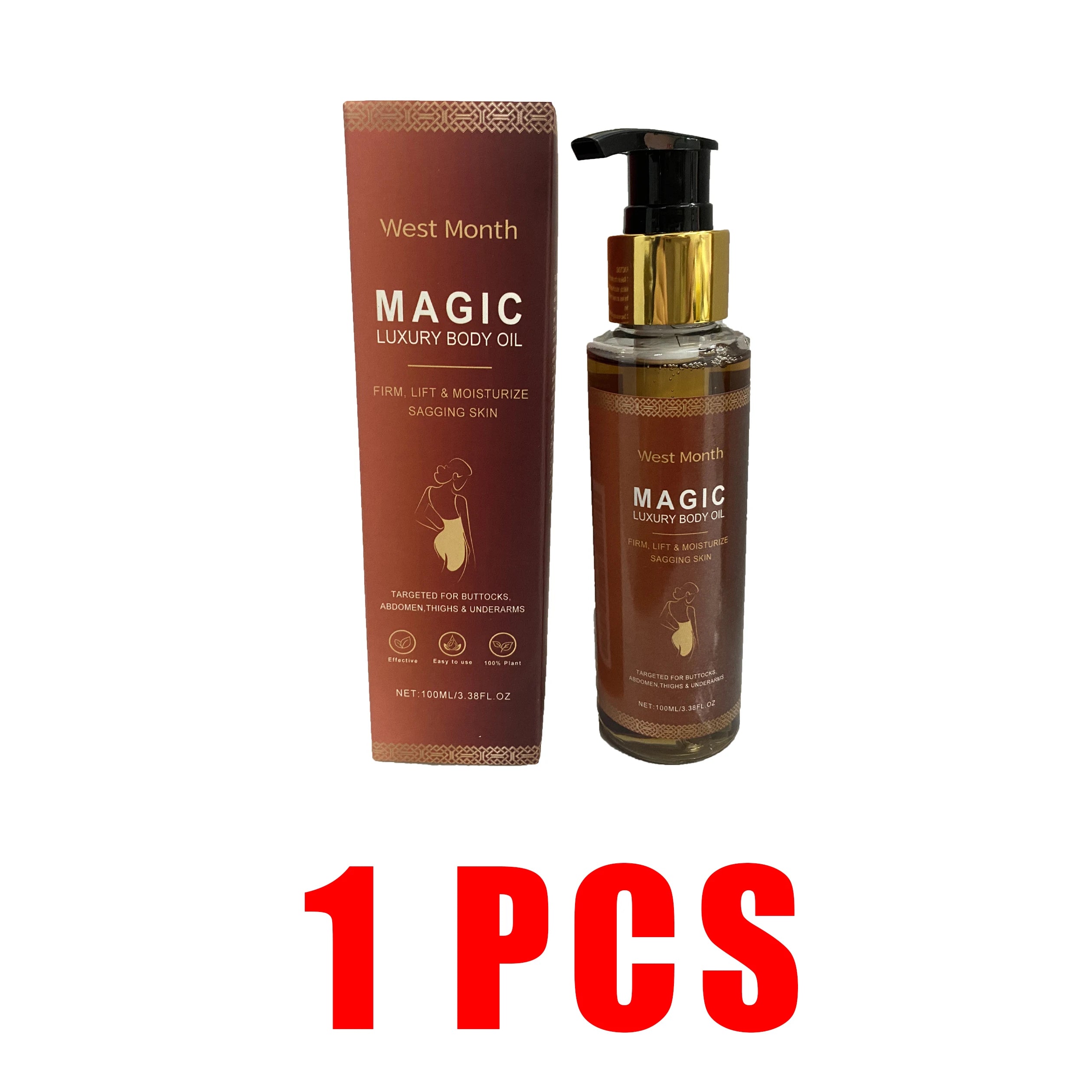 Body firming moisturizing oil moisturizes, lifts, tightens, repairs and nourishes the skin. Moisturizing oil