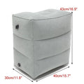 Useful Inflatable Portable Travel Footrest Pillow Plane Train Kids Bed Foot Rest Pad
